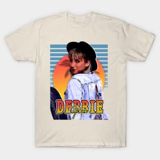 Retro Flyer Style Debbie Gibson Fan Art T-Shirt